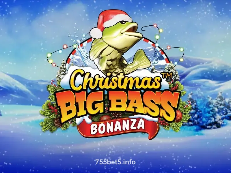 Imagem do jogo Christmas Big Bass Bonanza no 755bet
